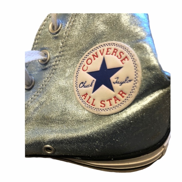 Metallic Blue Converse - Picture 5 of 5
